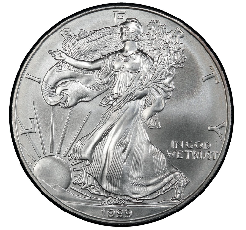 1999 American Silver Eagle Coin