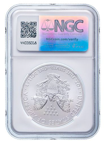 2012-(S) NGC MS-70 1 oz American Silver Eagle Coin Struck at San Francisco