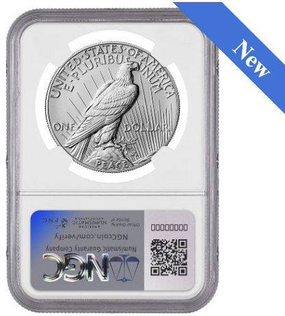 2024 NGC MS-70 First Day of Issue Peace Dollar Silver Coin - Peace Dollar Label