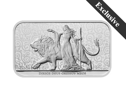 2024 1 oz Una and the Lion Silver Bar