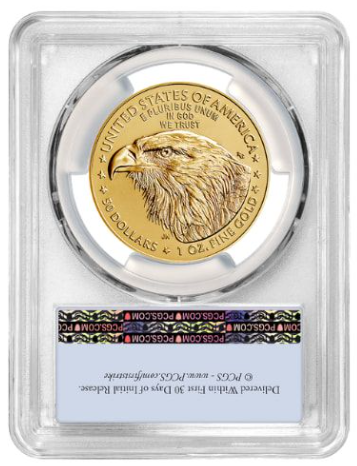 PCGS MS-70 First Strike 2024 1 oz American Gold Eagle Coin