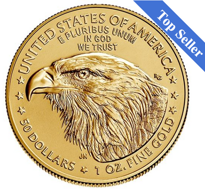 1 oz American Gold Eagle Coin BU - Random Year