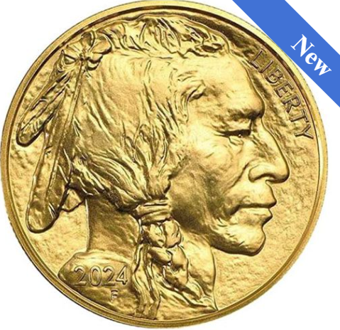 2024 1 oz Gold Buffalo Coin BU