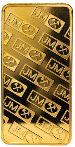 10 oz Gold JM Bar